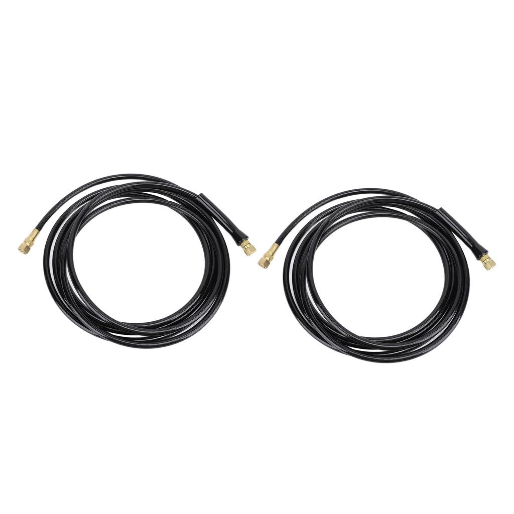 16ft Outboard Hose Kit HO5116 Enhance Efficiency Rubber Brass Boat Marine Hydraulic Hose Kit Replacement for Teleflex