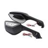 1 Pair For KAWASAKI NINJA ZX10R ZX-10R ZX 10R 2011-2015 Motorcycle Mirror LED Turn Light Signals Moto Rearview Mirrors