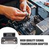 Адаптер DVI - VGA 24 Plus 5-контактный DVI Female на 15-контактный VGA Male Кабель-адаптер DVI Female на VGA Male DVI-I 24 Plus 5-портовый конвертер для монитора