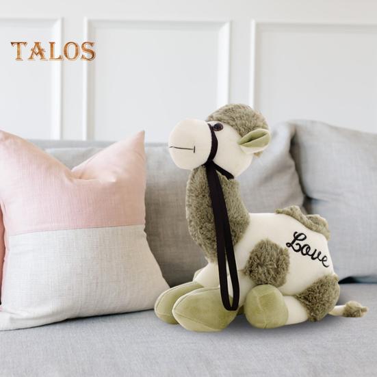 Плюшевая кукла верблюд 30/50 см теплая мягкая игрушка верблюд развивающая игрушка для объятий с животными пустыни многофункциональная подушка для детей домашний декор