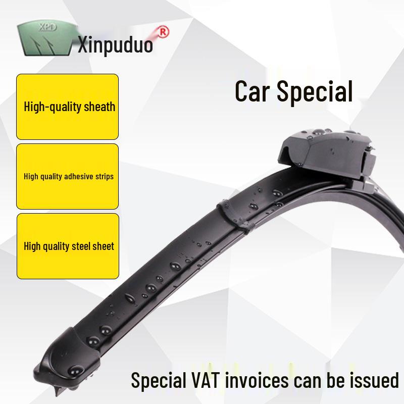 Compatible Wiper Blades for Lifan Models: 320, 520i Letu, 620/720 Fengshun, X60, Xingshun 330 (Boneless)