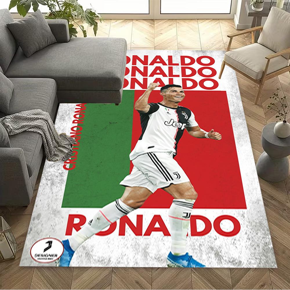 Cr7 Goat Celebration Floor Rug Office Rug Perfect for Dining Room Bedrooms Playrooms Hallway Antislip Carpet Anime Office Decor Best for Christmas