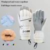 Теплые и Толстые Водонепроницаемые Перчатки Унисекс Сенсорный Экран Противоскользящие Уличные Лыжное Катание Велосипедное Снаряжение Теплые Ветрозащитные Совместимые Перчатки