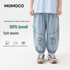 Летние тонкие джинсы для мальчиков MOMOCO