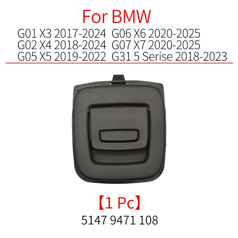 For BMW G01 G02 G05 G06 G07 Trunk Tail Cover Bottom Plate Mat Floor Carpet Handle Spare Tire Cover Lock For BMW X3 X4 X5 X6 X7