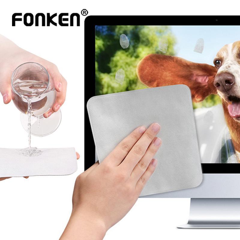 FONKEN Универсальная ткань для полировки для iP 13 12Pro Pad Mini Mac/book Air Screen Display Camera Полировка Чистящая салфетка