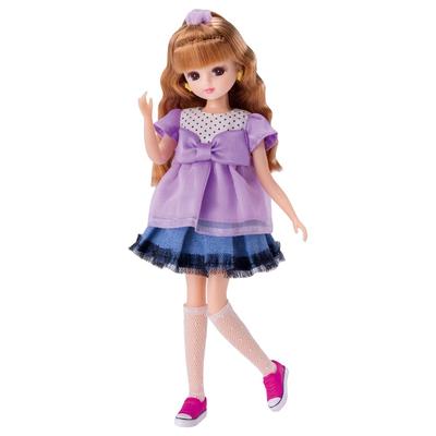 TAKARA TOMY Кукла Повседневный Стиль Игрушка для Ролевых Игр для Детей от 3 лет и старше Licca-chan LD-04 Licca-chan Наряжалка