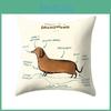 Versatile Animal Throw Pillow Case For Kid's Playroom And Home Decoration 18"x18