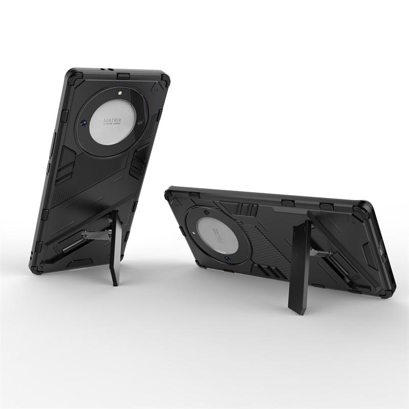 Чехол для Honor X9A Чехол для Honor X9A X9B Противоударная Силиконовая Броня PC Держатель Нескользящая Защитная Задняя Крышка Телефона Для Honor X9A
