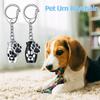Aluminum Zinc Zinc Alloy Cat Dog Ashes Pendant Hanging Pet Urn Pendant Pet Urns Keychain for Dog Ashes