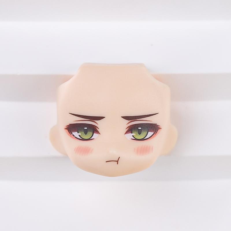 OB11 Кукольное Лицо 1/12 BJD Кукольное Лицо С 3D Аниме Наклейка Глаза Милые Меняющиеся Лица Для GSC Головы DIY Аксессуары Для Девочки Подарочные Детские Игрушки