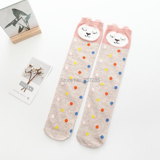 Infant Girls Warmer Ankle Lovely Cartoon Over Knee Socks for Baby Girls Unicorn Knee Long High Toddler Child Colorful Socks