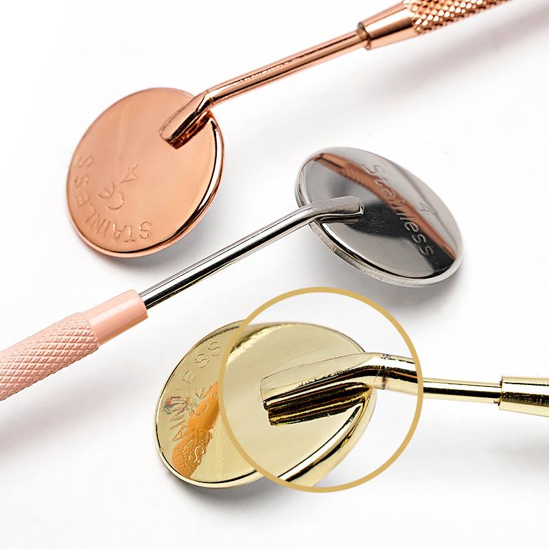 Профессиональное зеркало для наращивания ресниц, 1 шт., для чистки зубов, для проверки полости рта, зеркало для макияжа, аксессуары для ухода за кожей