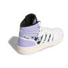 Adidas Neo Entrap Удобные Повседневные Полувысокие Кеды для Скейтбординга Женские Кроссовки Белые Фиолетовые GW7008