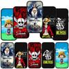 Phone Case for Samsung Galaxy S25 S24 S23 iPhone 16 15 Xiaomi Redmi Note 14 13 12 16E X 11 Pro Max XR OPPO Moto Red Hair Luffy One Piece Shanks Cover