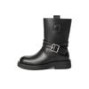 Belle Fashion Versatile Casual Boots for Women 2024 Winter New Comfortable Slimming Short Boots