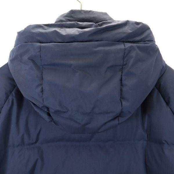 Uniqlo Бесшовная пуховая куртка L темно-синяя система мужская б/у
