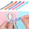 Headphones Storage Holder 4 Holes Cable Winder Cord Clip Earphone Cable Ptotector USB Wire Tie