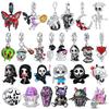 Original Charms Bead Copper Horror Nun Grim Reaper Poison Apple Halloween Pendants Fit Bracelet Diy Jewelry Marking