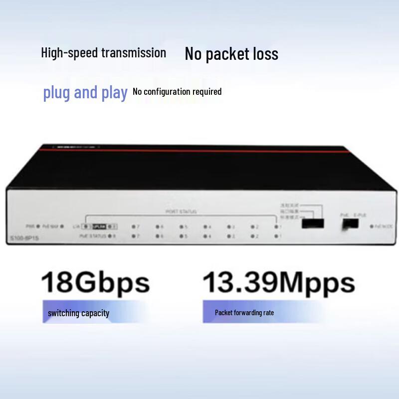 Huawei S1730S-L8P1S-MA Managed Gigabit Surveillance Switch