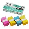 Post-it Film Sticky Notes Refill Heading Pink Yellow Blue 44 X 25 Mm 50 Sheets X 20 Pads 6801RN-K