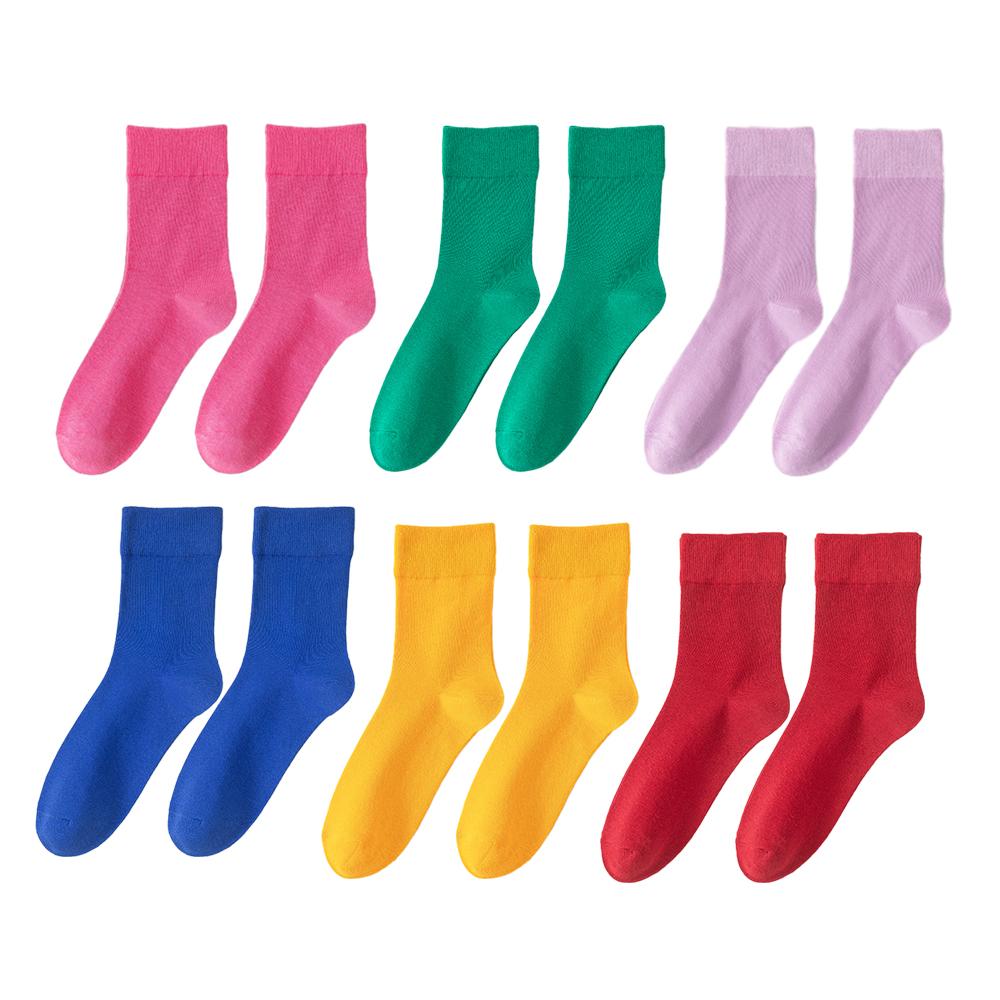 6 пар носков для диабетиков, не сдавливающие, свободного покроя, хлопковые, удобные, вентилируемые, мягкие, для женщин и мужчин, на все случаи жизни