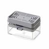 Sponge Holder Press Dishwashing Soap Box Kitchen Detergent Container  Sink Drain Placement