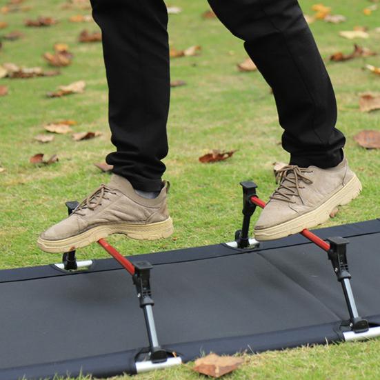 Легкая складная палатка-кровать для кемпинга с сумкой для хранения Высокая устойчивость Грузоподъемность 150 кг Простая установка Портативная компактная складная кровать