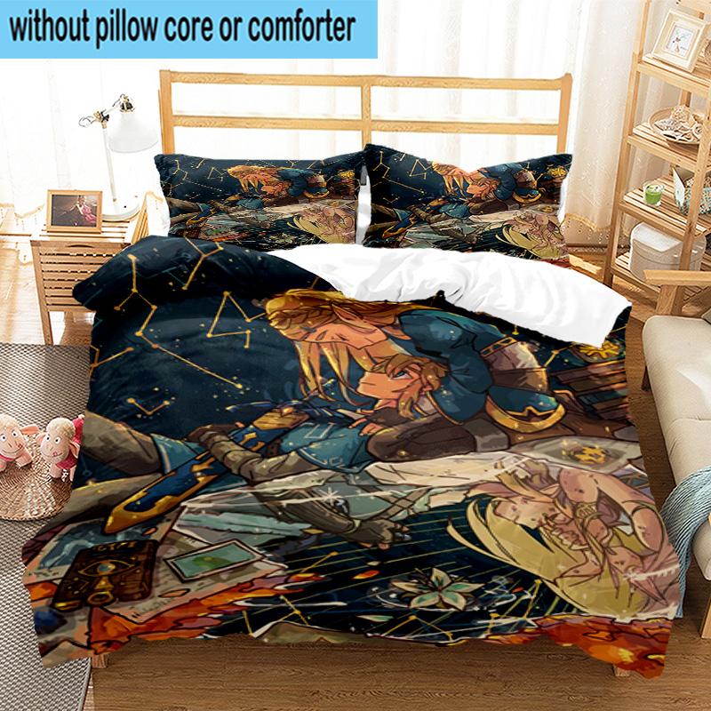 3PCS Astronomy Adventure Journey 3pcs Bedding,Including 3PCS Duvet Cover And 2pcs Pillowcases Perfect for Christmas,Ideal for Bedroom, Dormitory