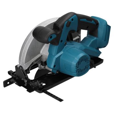 7-дюймовая бесщеточная электрическая циркулярная пила с аккумуляторной литиевой батареей высокой мощности, многофункциональная столярная пила