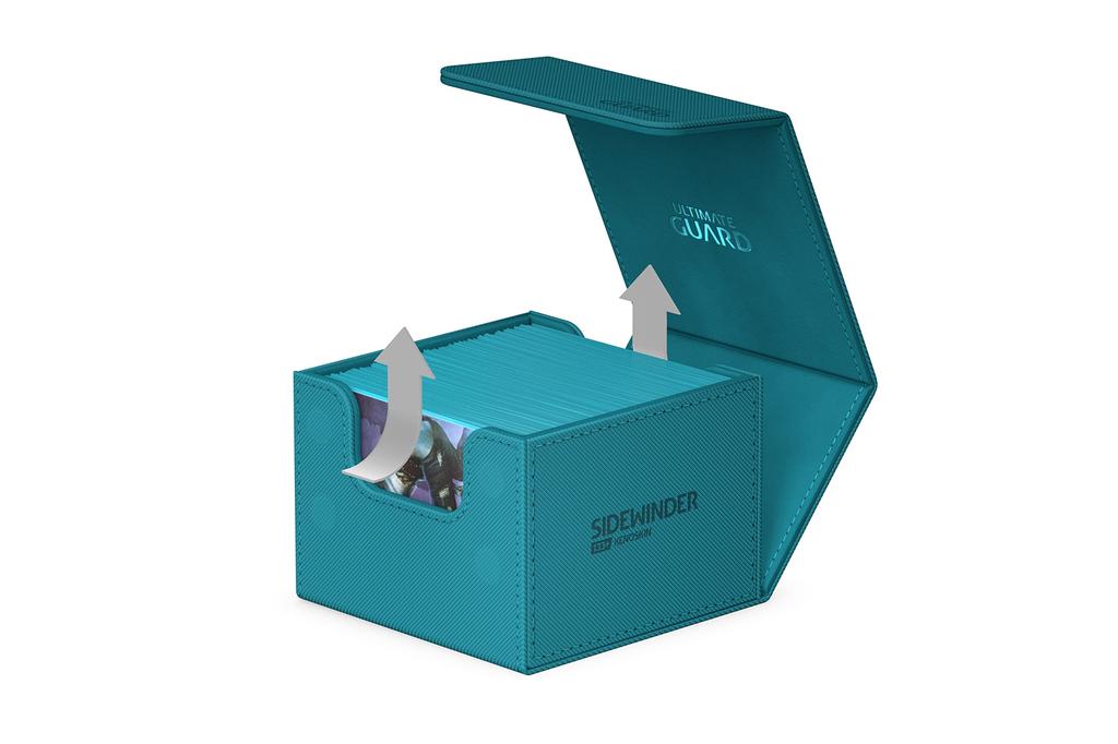 Ultimate Guard Sidewinder 133+ Xeno Skin Monochrome (Petrol)