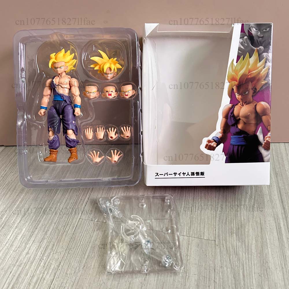 Фигурка Dragon Ball Z SHF Гохан S.H.Figuarts Супер Сайян Сын Гохан Фигурка Действия Коллекционная Модель Игрушки Сочлененная Подвижная Подарок