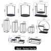 New Chinese Style Iron Art Dessert Display Stand Set