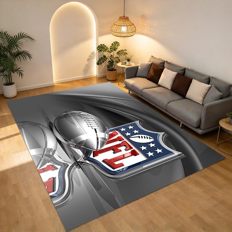Football Trophy Living Room Nonslip Area Rug Soft Carpet For Bedroom Game Playroom Sofa Office Home Decor Doormat Christmas Gift C9302756