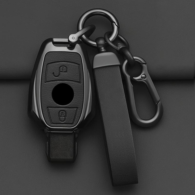 2 3 Buttons Alloy Style Car Key Case Cover Shell Fob For Mercedes Benz A B C E Class GLS GLA GLK GLC CLS CLA W204 W205 W212 W463