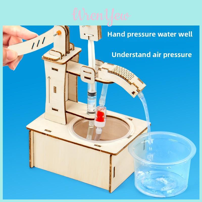 Childrens Physics Experiment Kit Hand Water Pump For Stem Learning