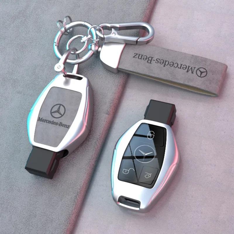 OQA4 For Mercedes Benz 2021 C /S Class W223 W206 S350L S400L S450L S500L TPU Car Key Case Cover Shell Protector