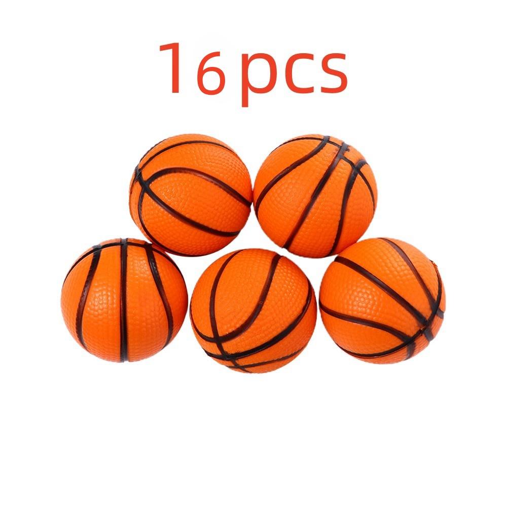 Игрушки Игрушки 16 ШТ мини Губка мягкое тело Сжимаемый мяч Игрушка для снятия стресса Футбол Баскетбол Бейсбол регби Антистресс Дети Дети На улице