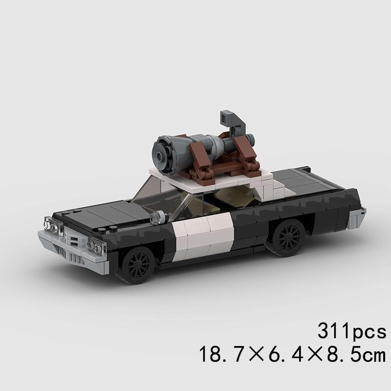 MOC Speed Sports Super Race Car Model Building Blocks Pickup Police Bricks City Racing Vehicle SUV Technical Rally Sport Toy