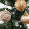 Набор из 6 небьющихся рождественских шаров, расписной подвес для украшения рождественской елки, комната
