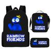 Детский дорожный рюкзак Rainbow Friends из прочного материала в модном уличном стиле для подростков
