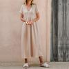 Summer Women's Solid Color Elegant Loose Dress