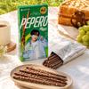 Lotte Pepero Миндально-шоколадное печенье-палочки Ограниченная серия для бой-групп 32 г Узоры отправляются случайным образом
