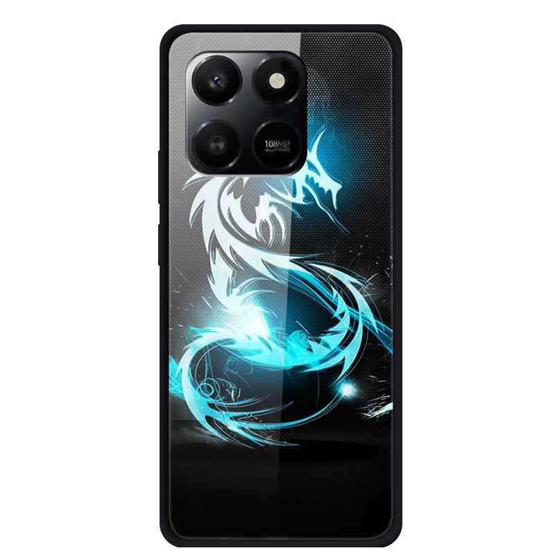 Стеклянная задняя крышка 6,77" для Honor 400 Smart X7d 2025 Чехол Закаленное стекло Чехол для Honor Play 10T 5G Чехол Защитные Fundas Чехлы