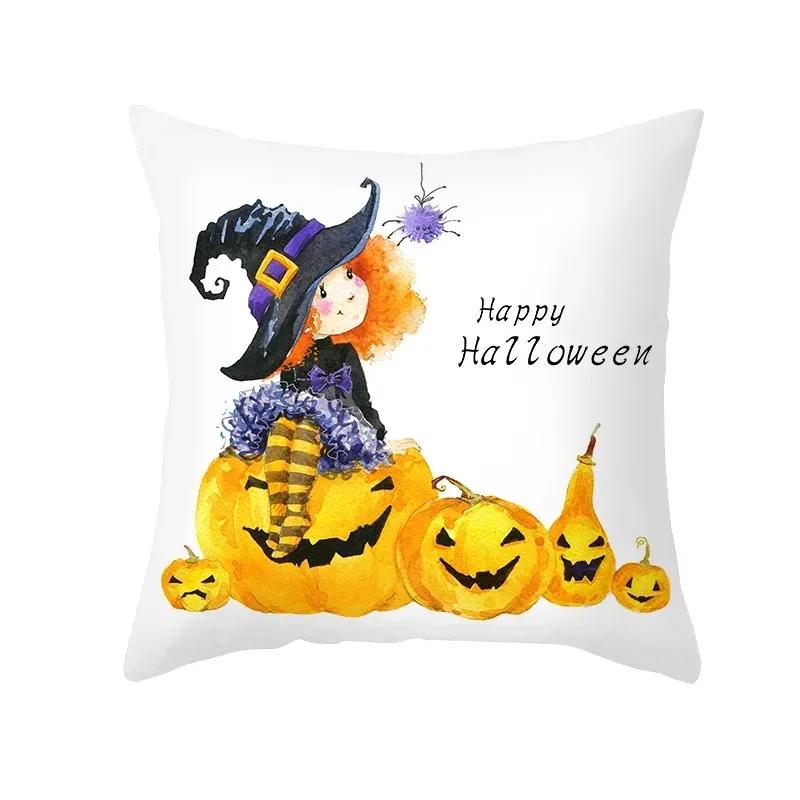 Taie d'Oreiller Theme Halloween, Voiture Fantôme, Horreur, Бюро, Салон, Канапе