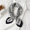 70 * 70cm New Silk Small Square Scarf For Women'S Neck Protection Professional Scarf Versatile Hair Tie Headscarf Scarf
