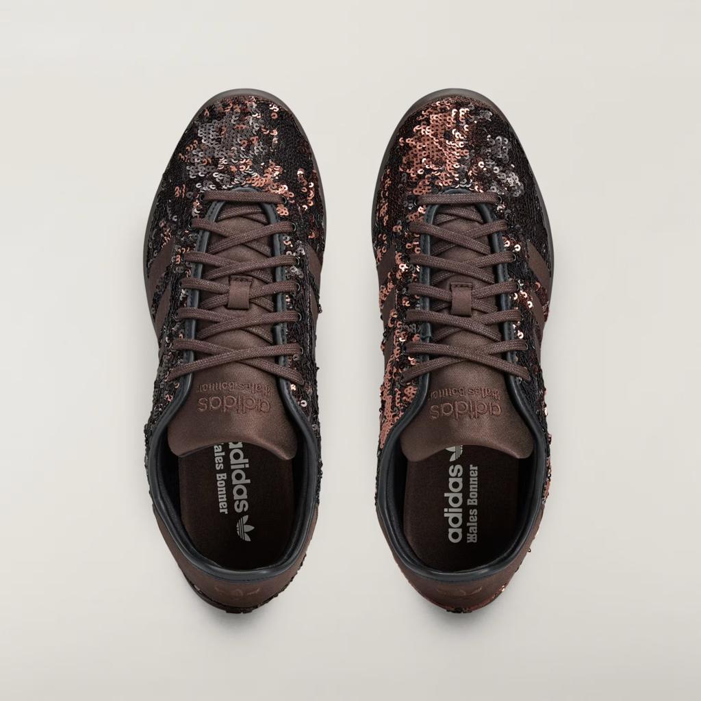 KH8798 Wales Bonner adidas Originals Karintha Low С блестками Темно-коричневый (Мужской)