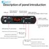 DC 5V 12V Car MP3 WMA/WAV/APE Decoder Board Audio MP3 Player USB TF FM Radio Module Wireless Bluetooth 5.0 For Car