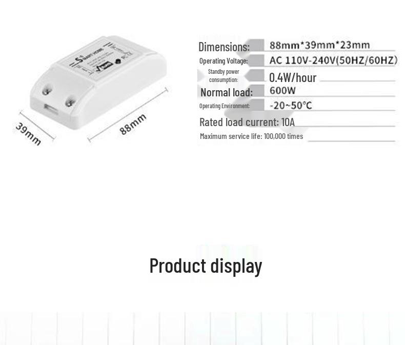 Умный WiFi-переключатель Graffiti ZigBee3.0: Беспроводной пульт дистанционного управления с таймером