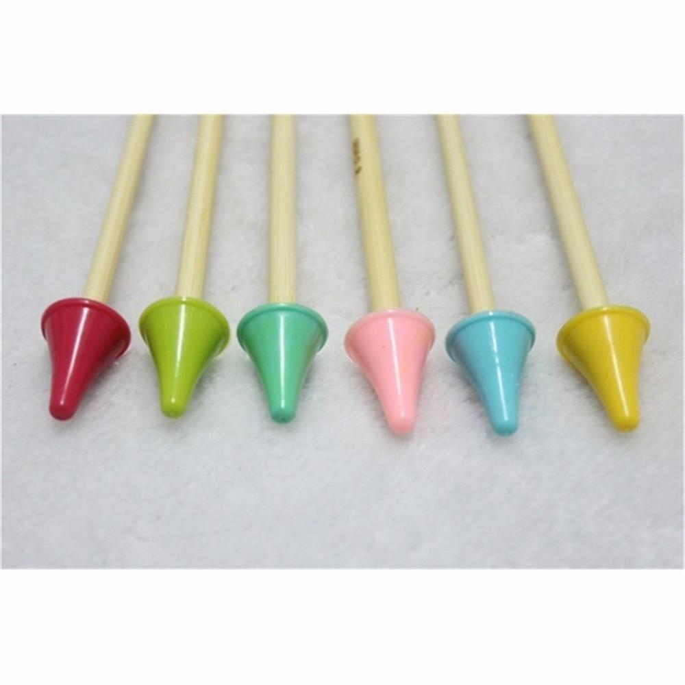 10/30 шт. цвет случайный Новые инструменты для рукоделия Швейные принадлежности ограничители для кончиков спиц защита для вязальных спиц